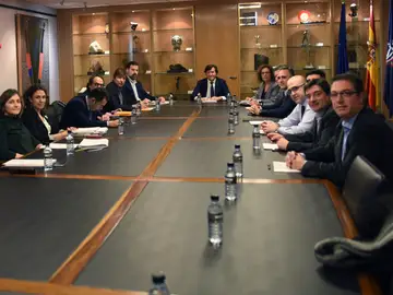 Reunión ACB, ABP y CSD para evitar la huelga en el baloncesto Reunión ACB, ABP y CSD para evitar la huelga en el baloncesto