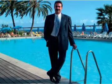 Luis Riu Güell en una imagen promocional de sus hoteles Luis Riu Güell en una imagen promocional de sus hoteles