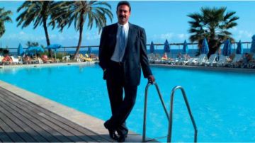 Luis Riu Güell en una imagen promocional de sus hoteles