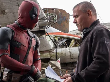 Tim Miller dirigiendo 'Deadpool' Tim Miller dirigiendo 'Deadpool'
