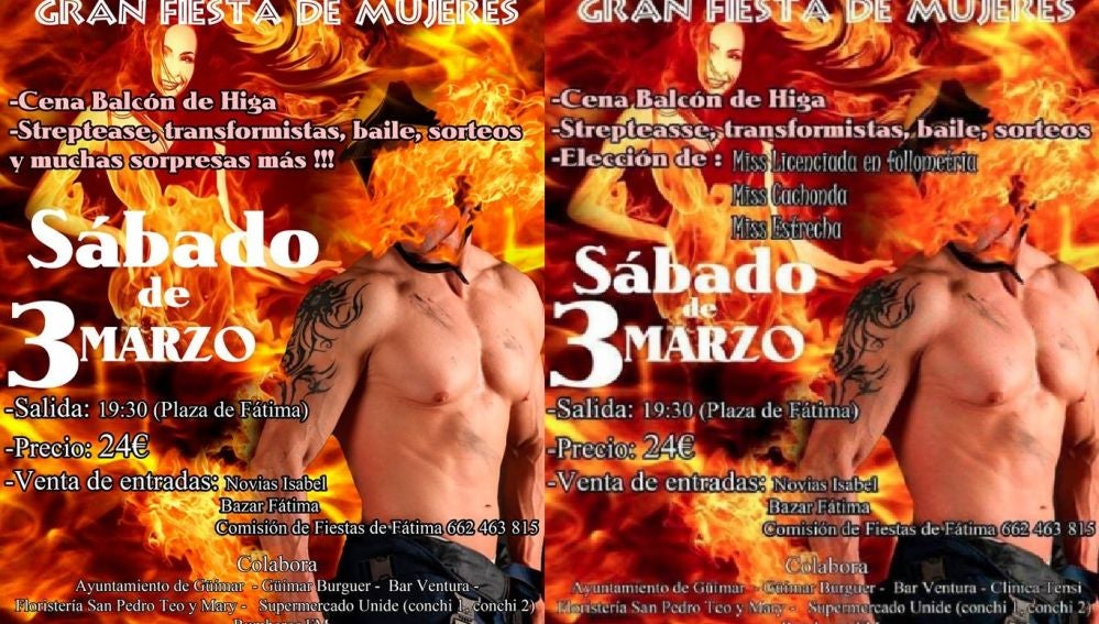 El cartel antes y después