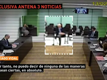 El exjuez Santiago Vidal se desdice ante el juez y asegura que no había contrastado datos cuando hablaba sobre el "procés" El exjuez Santiago Vidal se desdice ante el juez y asegura que no había contrastado datos cuando hablaba sobre el "procés"