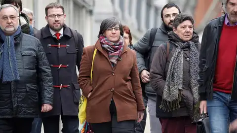 Mireia Boya llega al Tribunal Supremo Mireia Boya llega al Tribunal Supremo