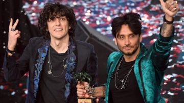 Ermal Meta y Fabrizio Moro representantes de Italia