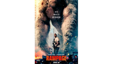 Póster de 'Rampage'