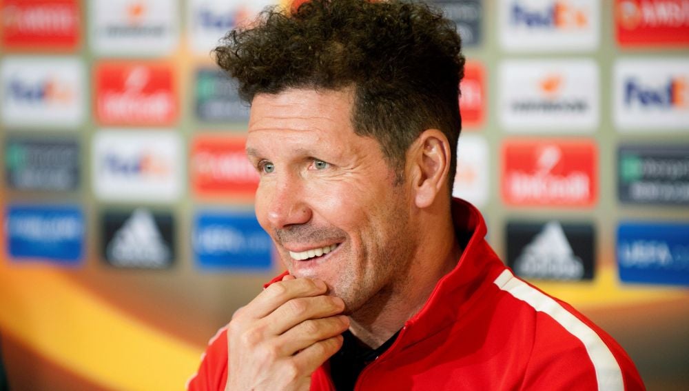 Simeone, en rueda de prensa