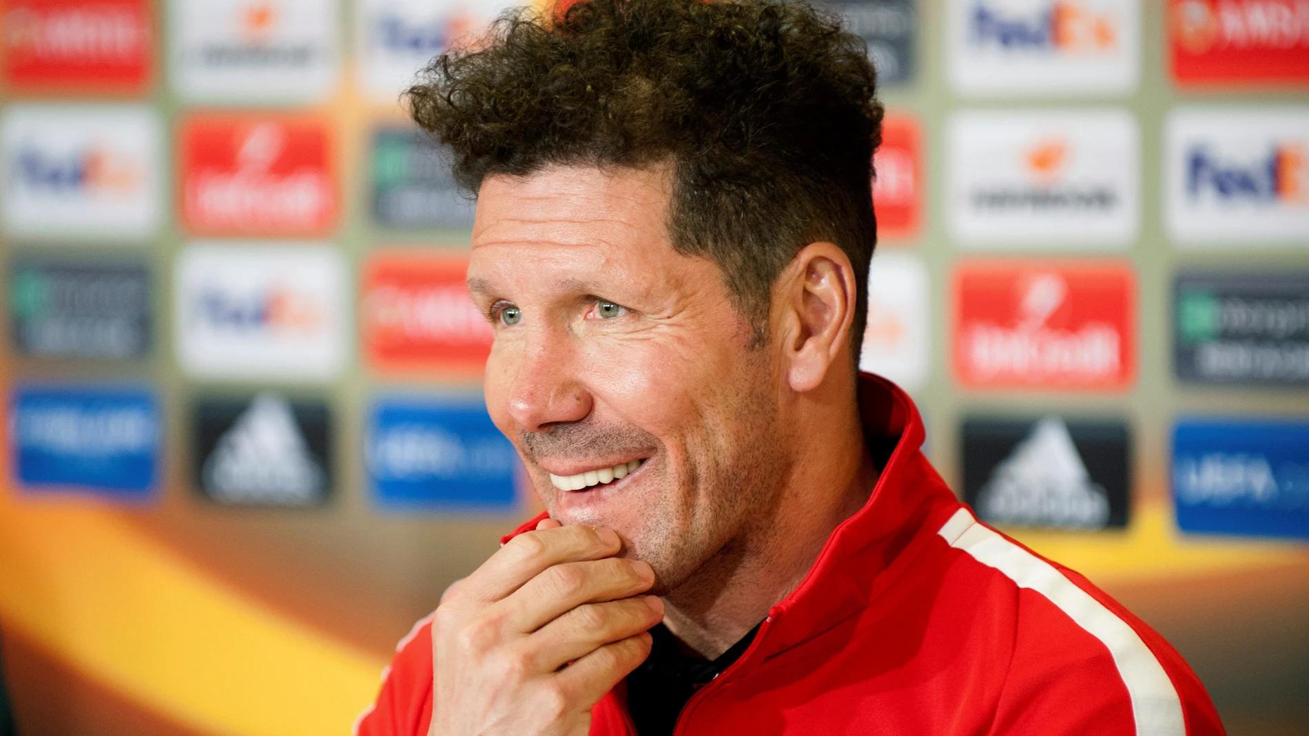 Simeone, en rueda de prensa Simeone, en rueda de prensa