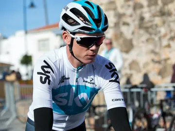 Chris Froome, líder del Sky Chris Froome, líder del Sky