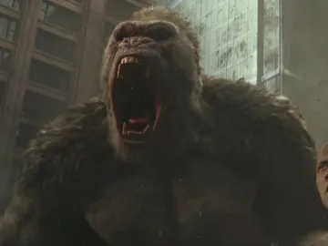 Dwayne Johnson en 'Rampage' Dwayne Johnson en 'Rampage'