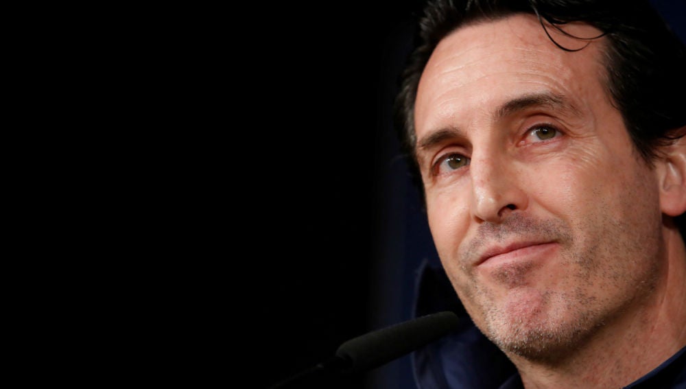 Emery, en rueda de prensa