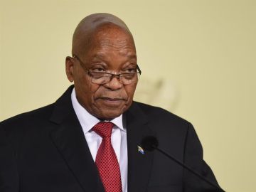 El presidente sudafricano, Jacob Zuma