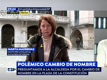 La alcaldesa de Girona La alcaldesa de Girona