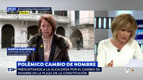 La alcaldesa de Girona La alcaldesa de Girona