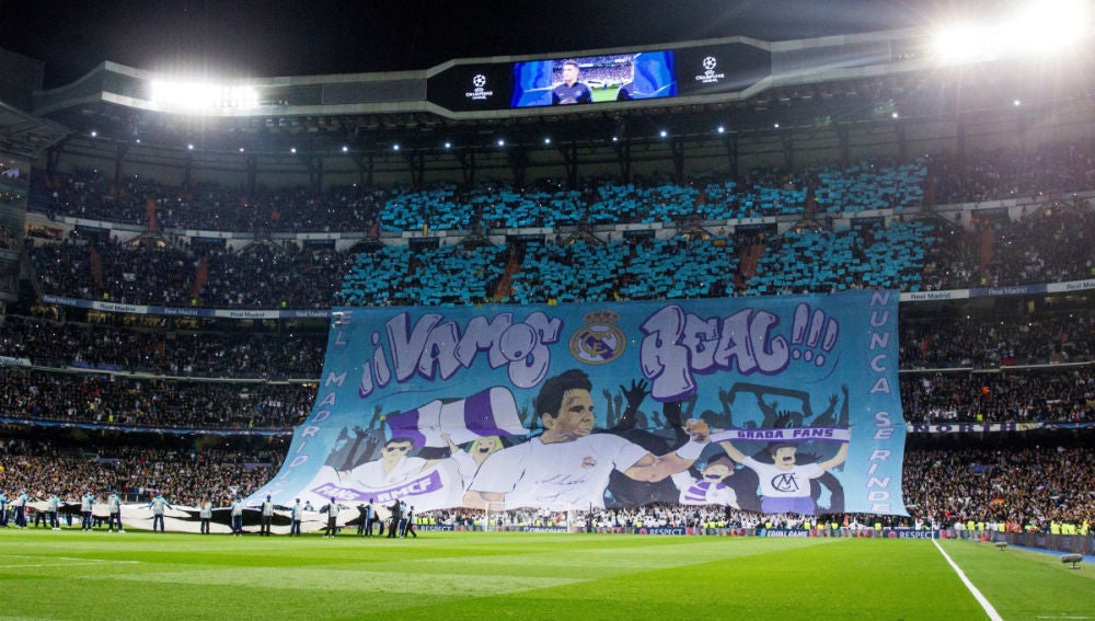 Nadal, en el mosaico del Bernabéu