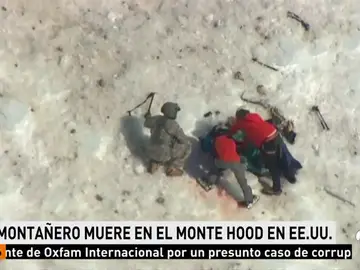 Muere un montañero tras practicarle un masaje cardiaco en pleno Monte Hood (Oregón) Muere un montañero tras practicarle un masaje cardiaco en pleno Monte Hood (Oregón)