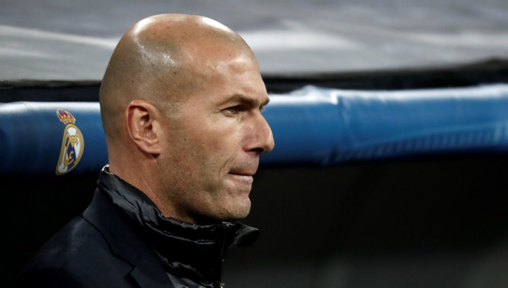 Zinedine Zidane, en un partido