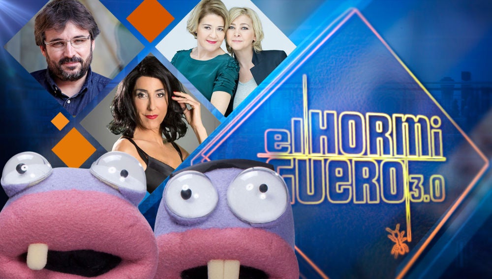 Paz Padilla, Amparo Larrañaga y María Pujalte, y Jordi Évole visitarán 'El Hormiguero 3.0' la próxima semana