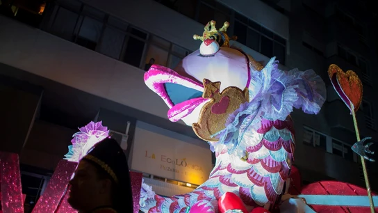 El tradicional desfile del Entierro de la Sardina del Carnaval de Santa Cruz de Tenerife El tradicional desfile del Entierro de la Sardina del Carnaval de Santa Cruz de Tenerife
