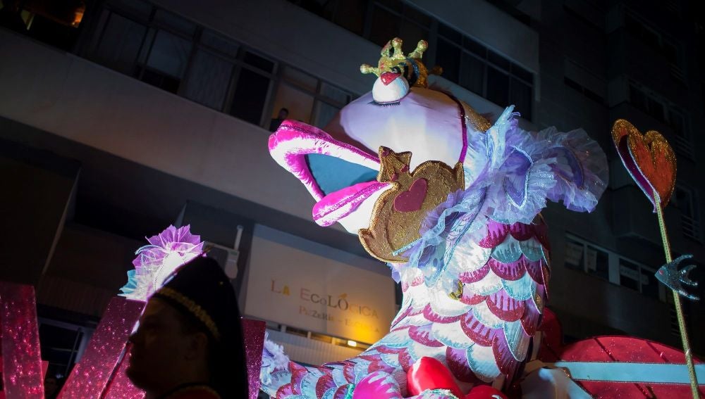 El tradicional desfile del Entierro de la Sardina del Carnaval de Santa Cruz de Tenerife