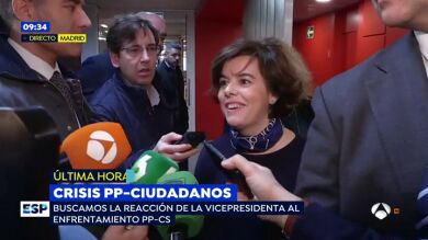 Santamaría apela a la responsabilidad de Ciudadanos para que avance la legislatura