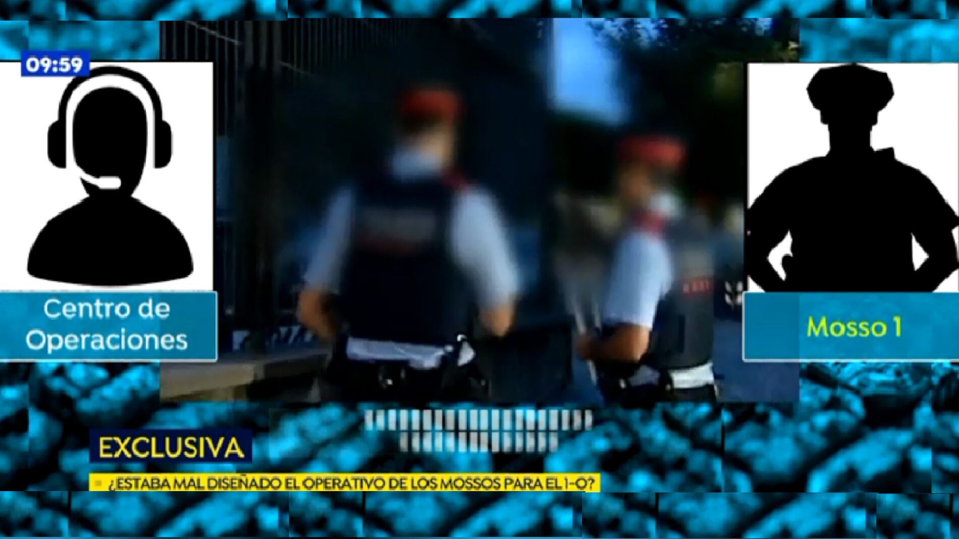  Los audios de las comunicaciones internas de los Mossos durante el 1-O revelan que no intentaron retirar las urnas