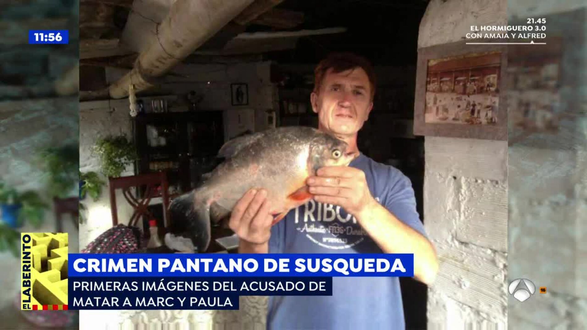 El acusado del crimen del pantano de Susqueda.