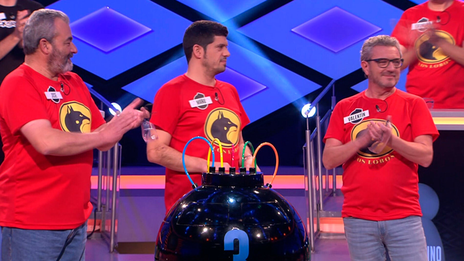 Las preciosas palabras de 'Los Lobos' al p&uacute;blico de '&iexcl;Boom!'