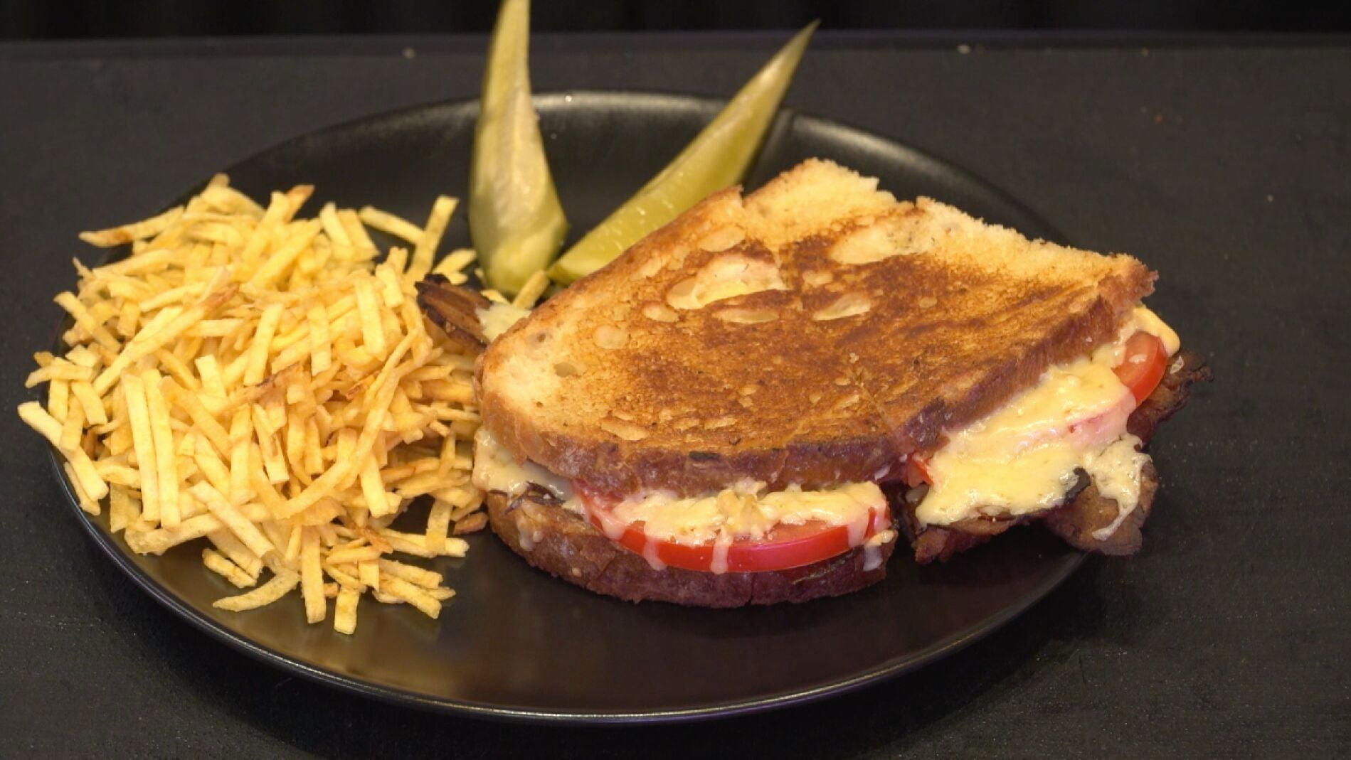 Grilled Cheese Bacon, una receta sabrosona.