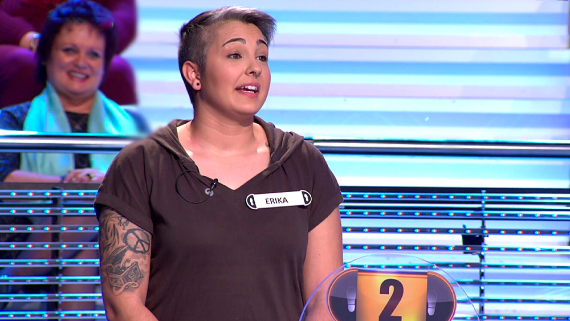  El mal&eacute;fico chiste de una concursante dedicado a la gallina de '&iexcl;Ahora Caigo!'