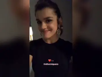 Amaia invita a ver el 'El Hormiguero 3.0' Amaia invita a ver el 'El Hormiguero 3.0'