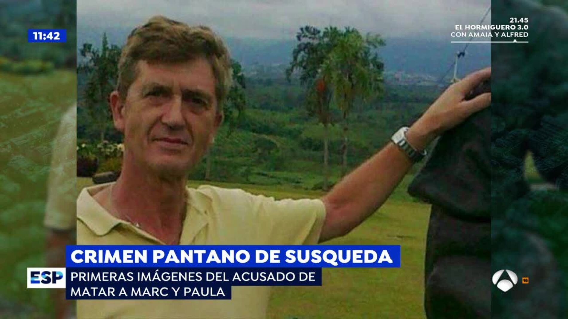 El acusado de crimen del Pantano de Susqueda.