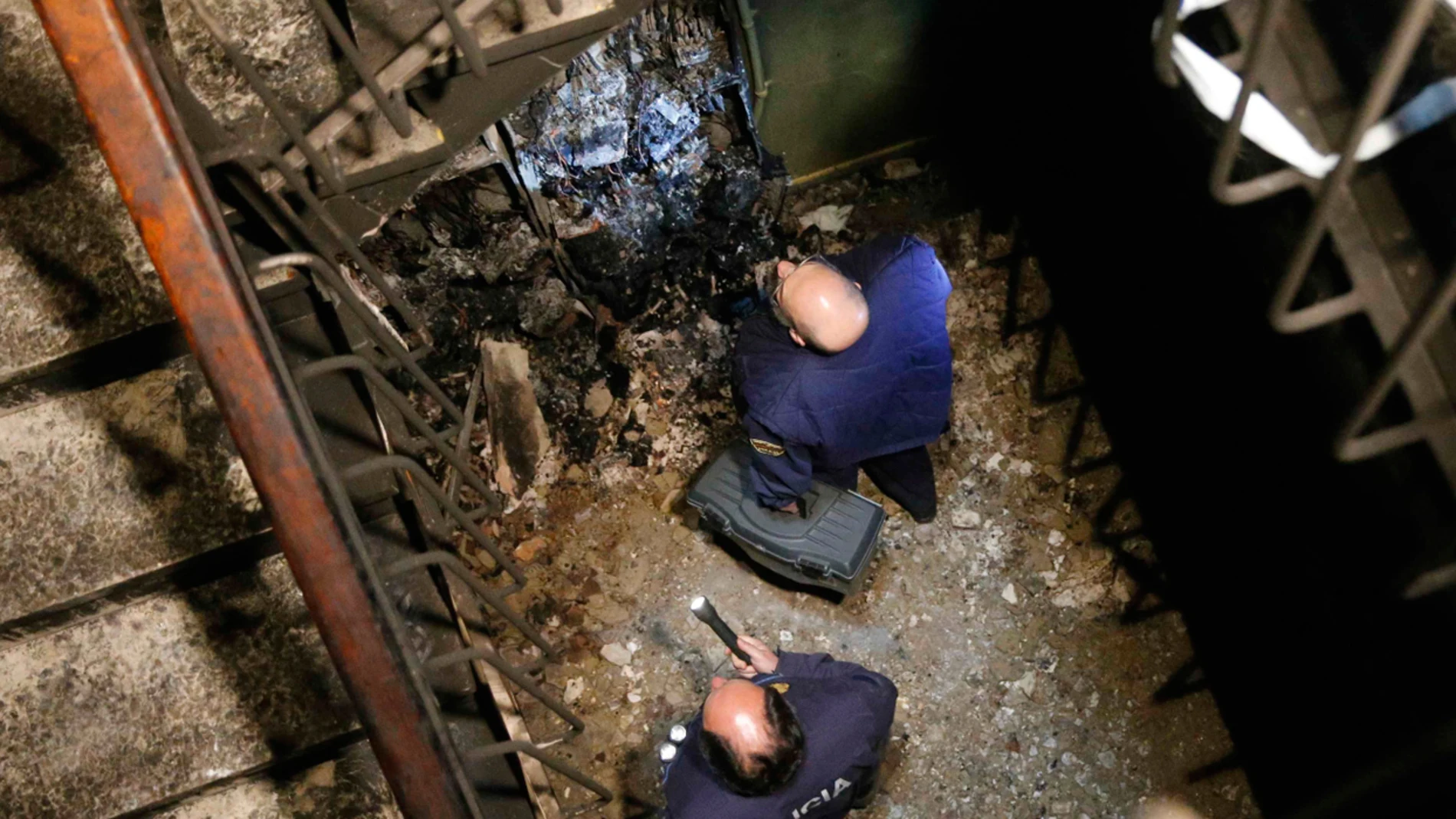 Incendio en un edificio de Siero, Asturias Incendio en un edificio de Siero, Asturias
