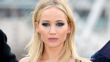 La actriz Jennifer Lawrence en Londres