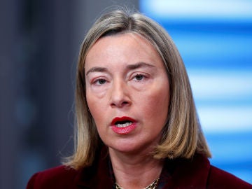 La jefa de la diplomacia europea, Federica Mogherini