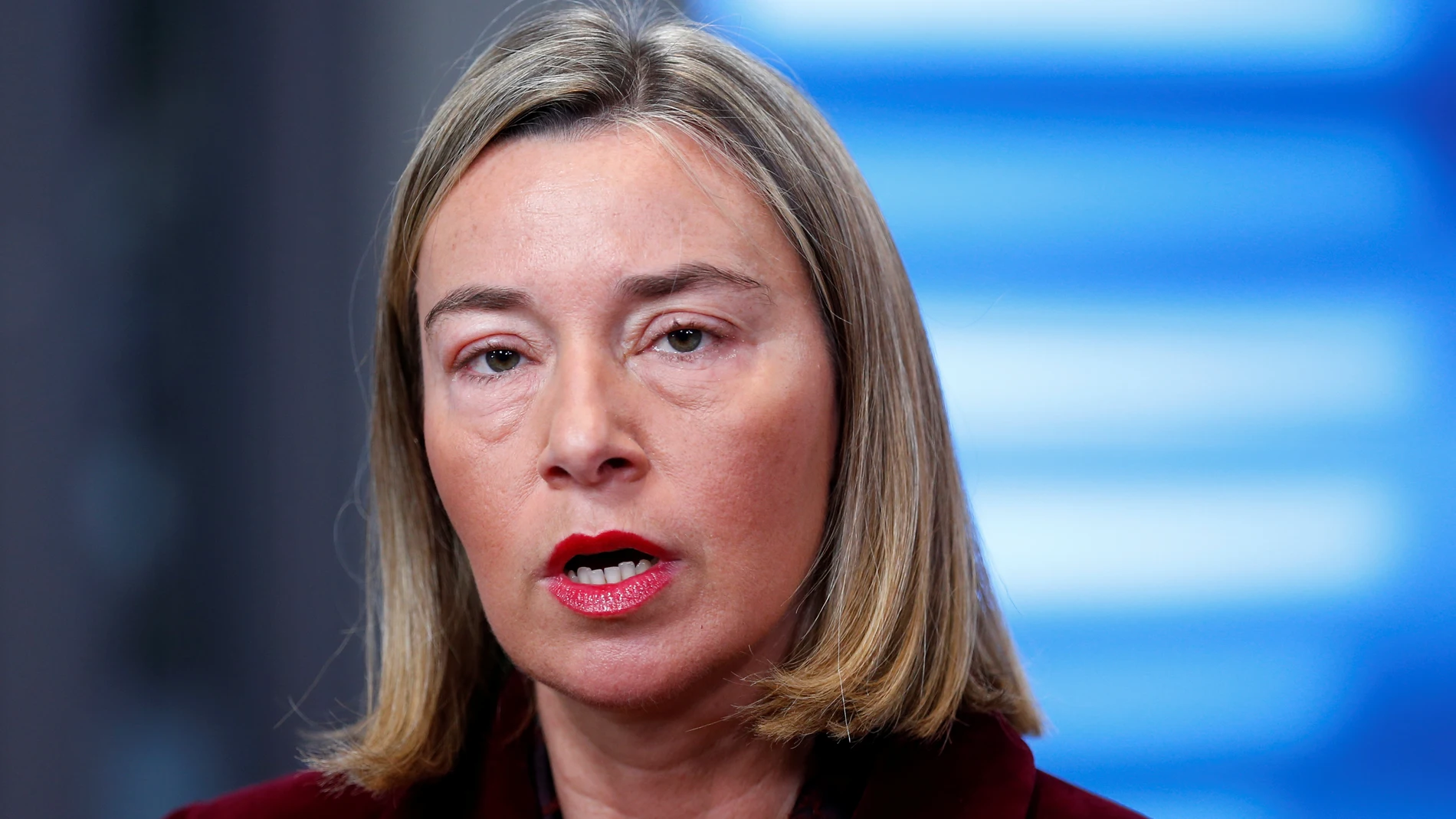La jefa de la diplomacia europea, Federica Mogherini La jefa de la diplomacia europea, Federica Mogherini