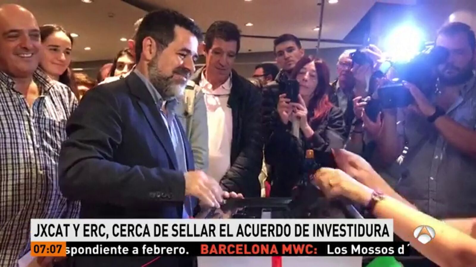 JxCat y ERC habrían acordado investir como presidente de la Generalitat a Jordi Sánchez