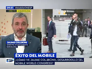 Jaume Collboni en Espejo Público Jaume Collboni en Espejo Público