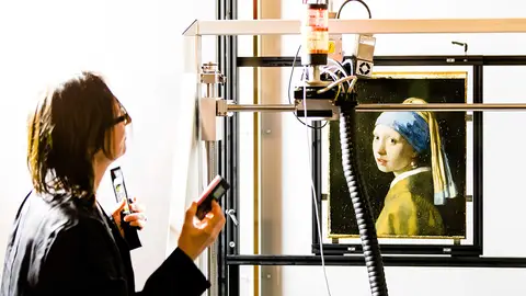 'La joven de la perla', de Vermeer 'La joven de la perla', de Vermeer