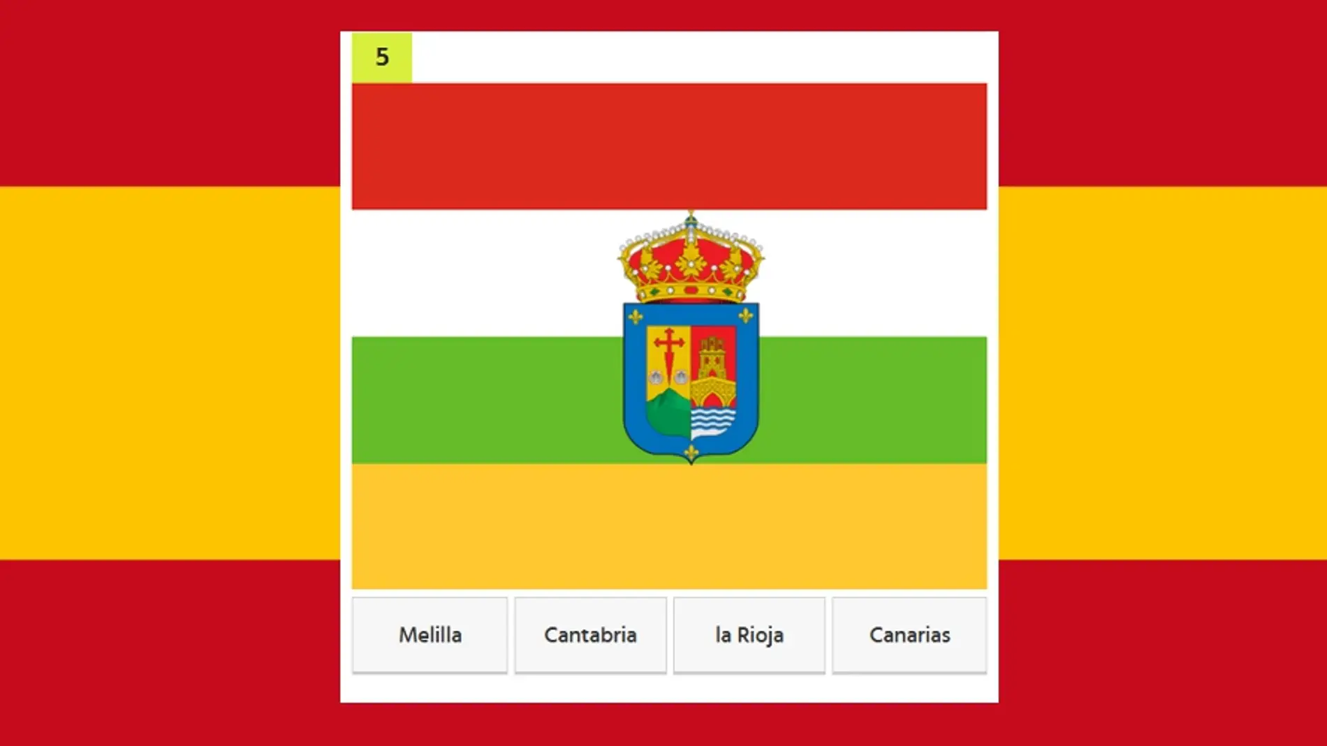 Test comunidades autónomas