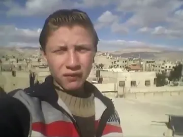 Muhammad Najem en uno de sus vídeos Muhammad Najem en uno de sus vídeos