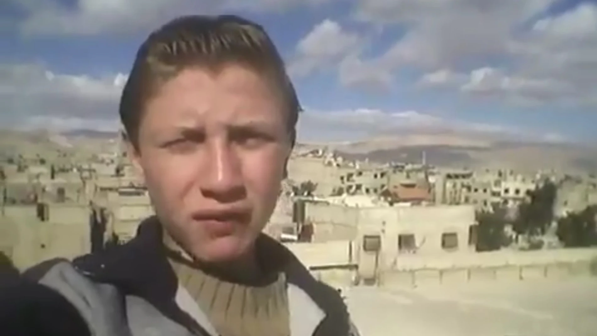 Muhammad Najem en uno de sus vídeos Muhammad Najem en uno de sus vídeos