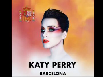 Anuncio del concierto de Katy Perry en Barcelona