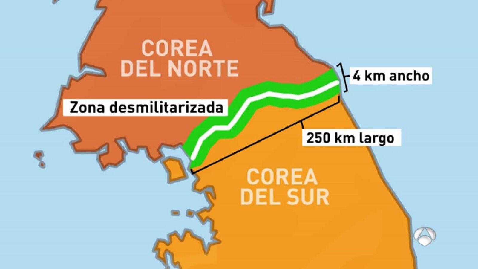 Así es la zona desmilitarizada que separa las dos Coreas, la última frontera de la Guerra Fría