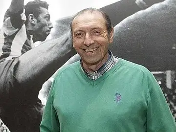 'El Brujo' Quini. 'El Brujo' Quini.