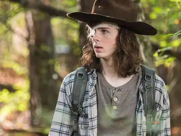 Chandler Riggs en 'The Walking Dead' Chandler Riggs en 'The Walking Dead'