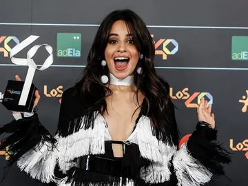 La cantante cubano-estadounidense Camila Cabello La cantante cubano-estadounidense Camila Cabello