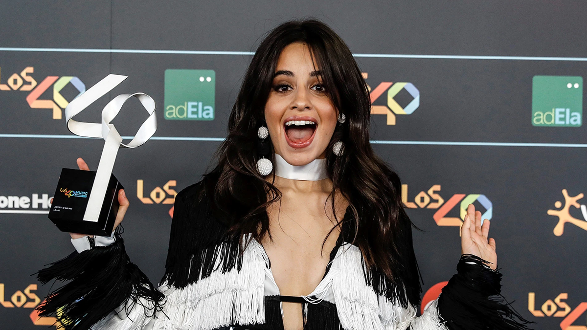 La cantante cubano-estadounidense Camila Cabello La cantante cubano-estadounidense Camila Cabello