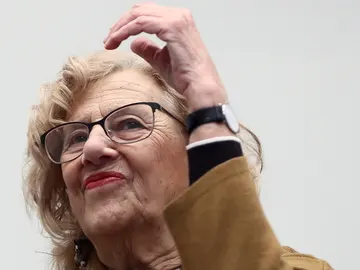 La alcaldesa de Madrid Manuela Carmena La alcaldesa de Madrid Manuela Carmena