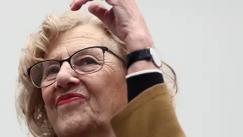 La alcaldesa de Madrid Manuela Carmena La alcaldesa de Madrid Manuela Carmena