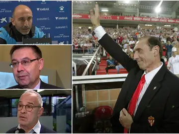 El mundo del fútbol despide a Quini El mundo del fútbol despide a Quini